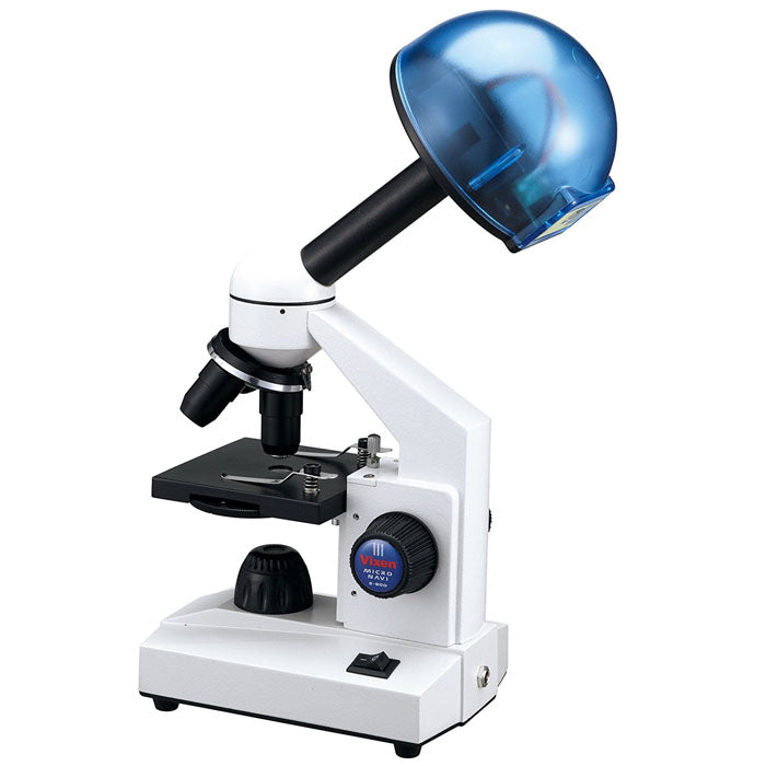 Vixen Micronavi S‑800 Student Compound Microscope – 80×/200×/800× (ES‑21234)