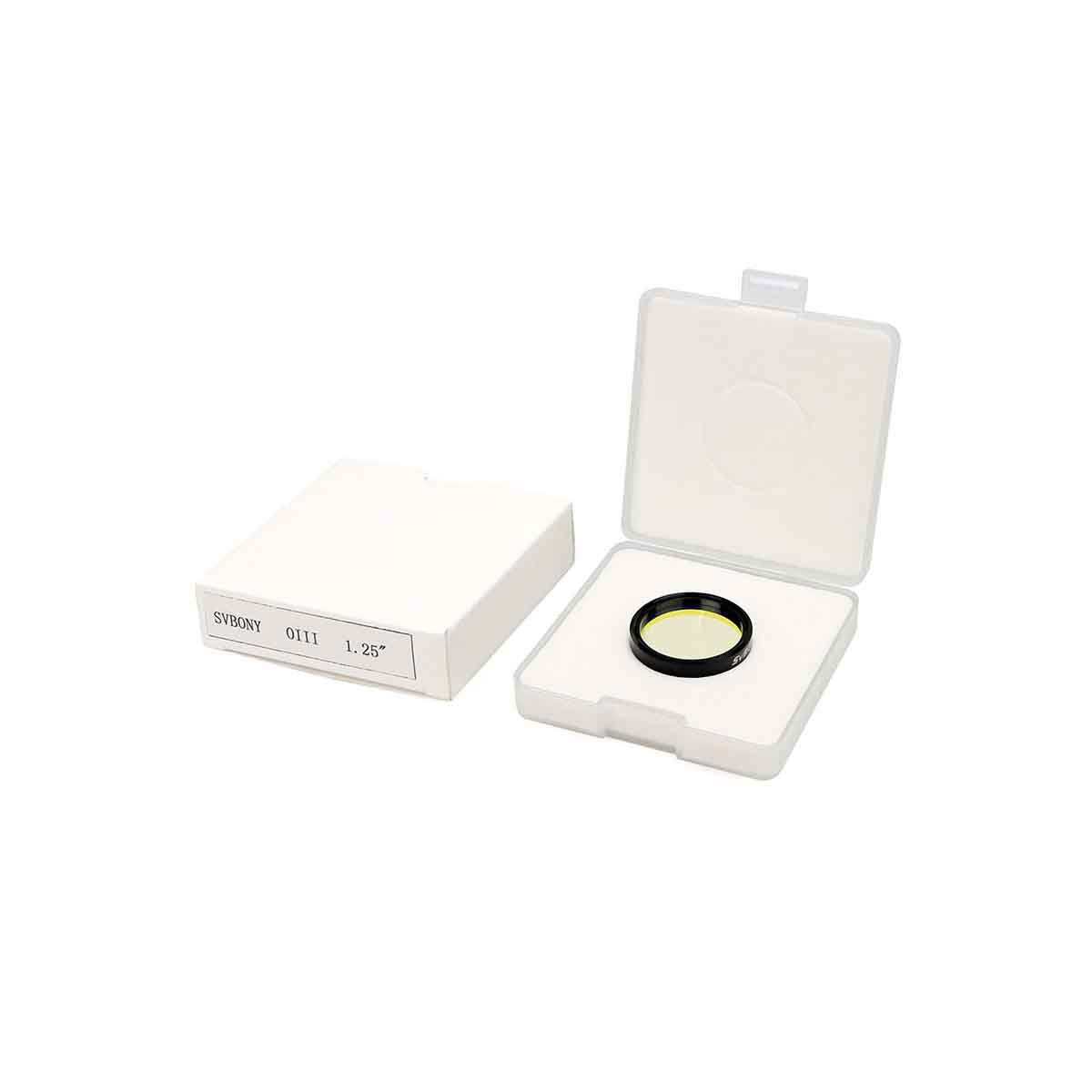 SV115 OIII Filter Narrowband Cuts Light Pollution Filter for Astronomy Telescope 1.25 inch 18nm
