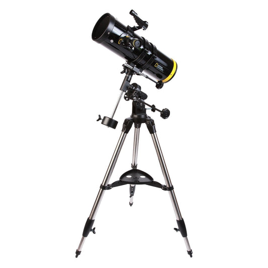 National Geographic NG114mm Newtonian Telescope - full setup on tripod