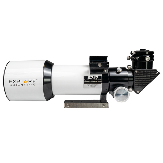 Explore Scientific ED 80mm apochromatic refractor optical tube for astrophotography