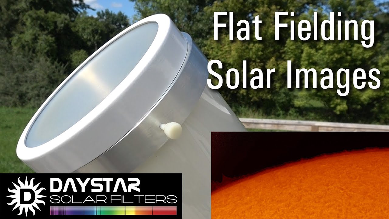 DayStar Imaging FlatCap Solar Filter for 90–99mm Telescope Tubes – White Light Flat Field Cap for Solar Imaging & Photography (FC100)