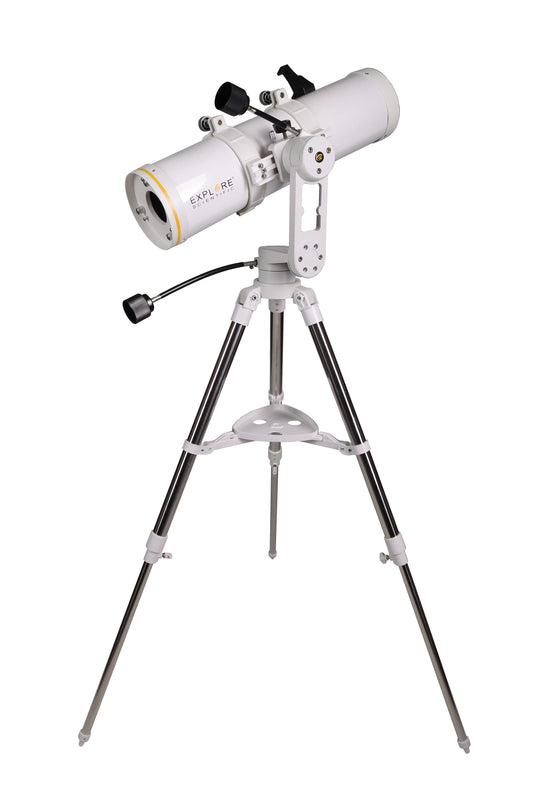 Explore Scientific Sidara Essential 130mm Newtonian Reflector Telescope with SkyAssist Mount | Telescope Wolves
