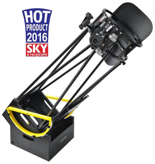 Explore Scientific 10 inch f5 truss tube Dobsonian telescope OTA DOB1045 ideal for beginner astronomers providing stunning bright and detailed views of planets moon star clusters nebulae and galaxies through a large aperture portable and easy to transport truss tube design with generous light gathering power for deep sky visual observing — Telescope Wolves