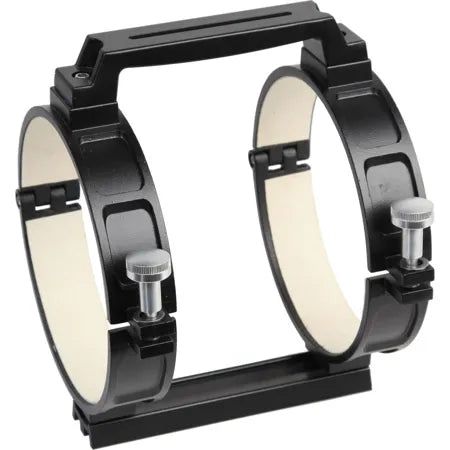 Explore Scientific replacement cradle ring set with slotted carry handle and Vixen style dovetail plate TEDMN152CRDL designed exclusively for the Comet Hunter series telescope providing secure stable and precise replacement mounting balance and easy transportation for visual observing and astrophotography setups — Telescope Wolves