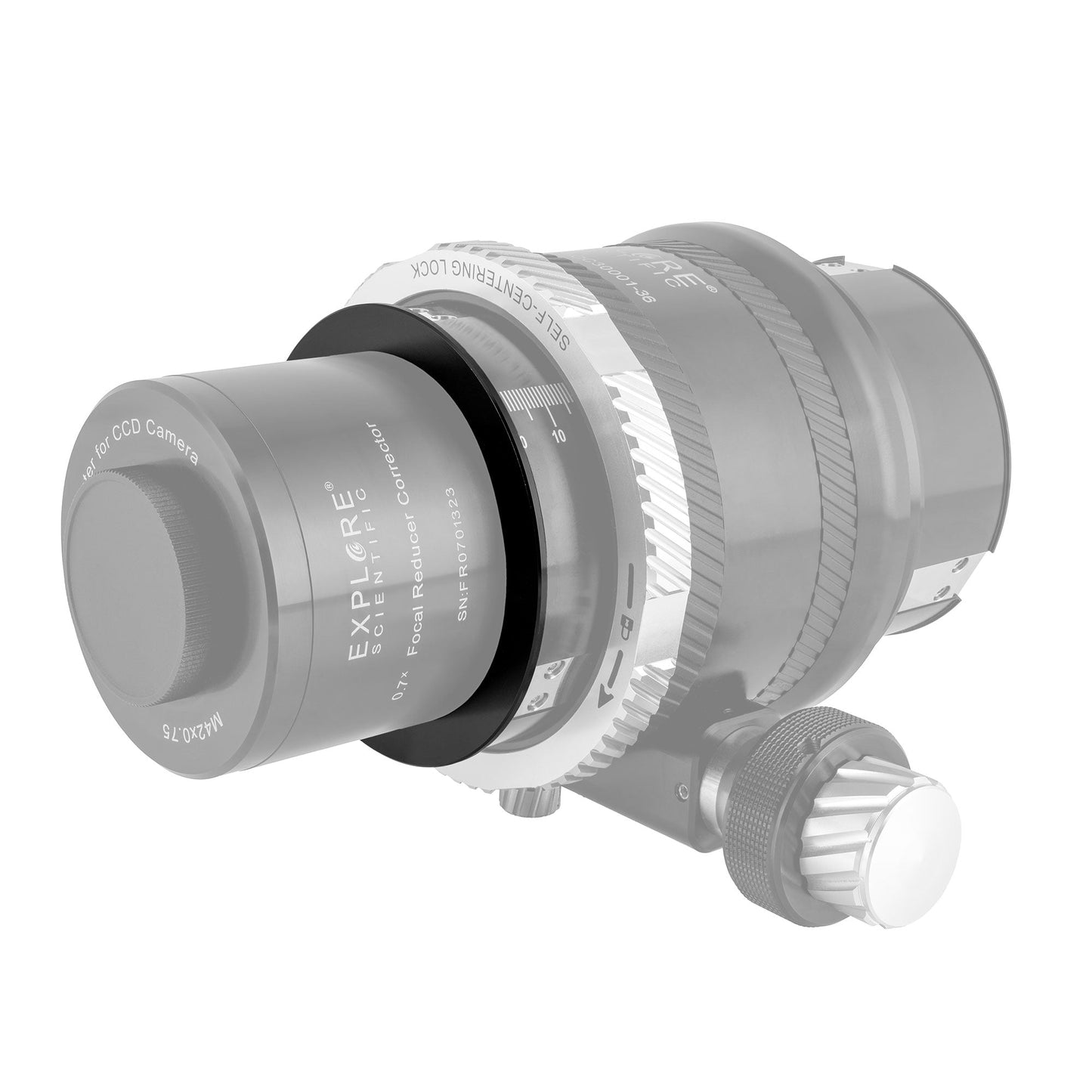 Adapter for 3" Field Flattener .7x Focal Reducer - FFFR3ADT