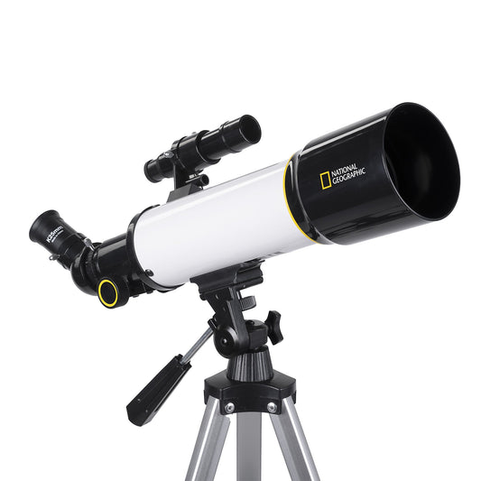 National Geographic RT70400 70mm Refractor Telescope — Beginner Telescope with Panhandle Mount and Smartphone Adapter
