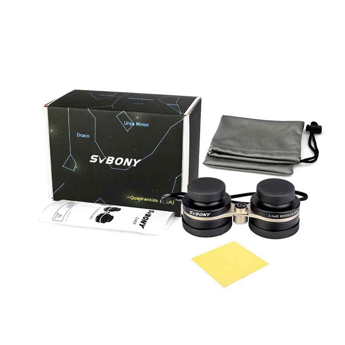 SV407 2.1x42mm Super Wide Binoculars for Star Field observing and Theatre