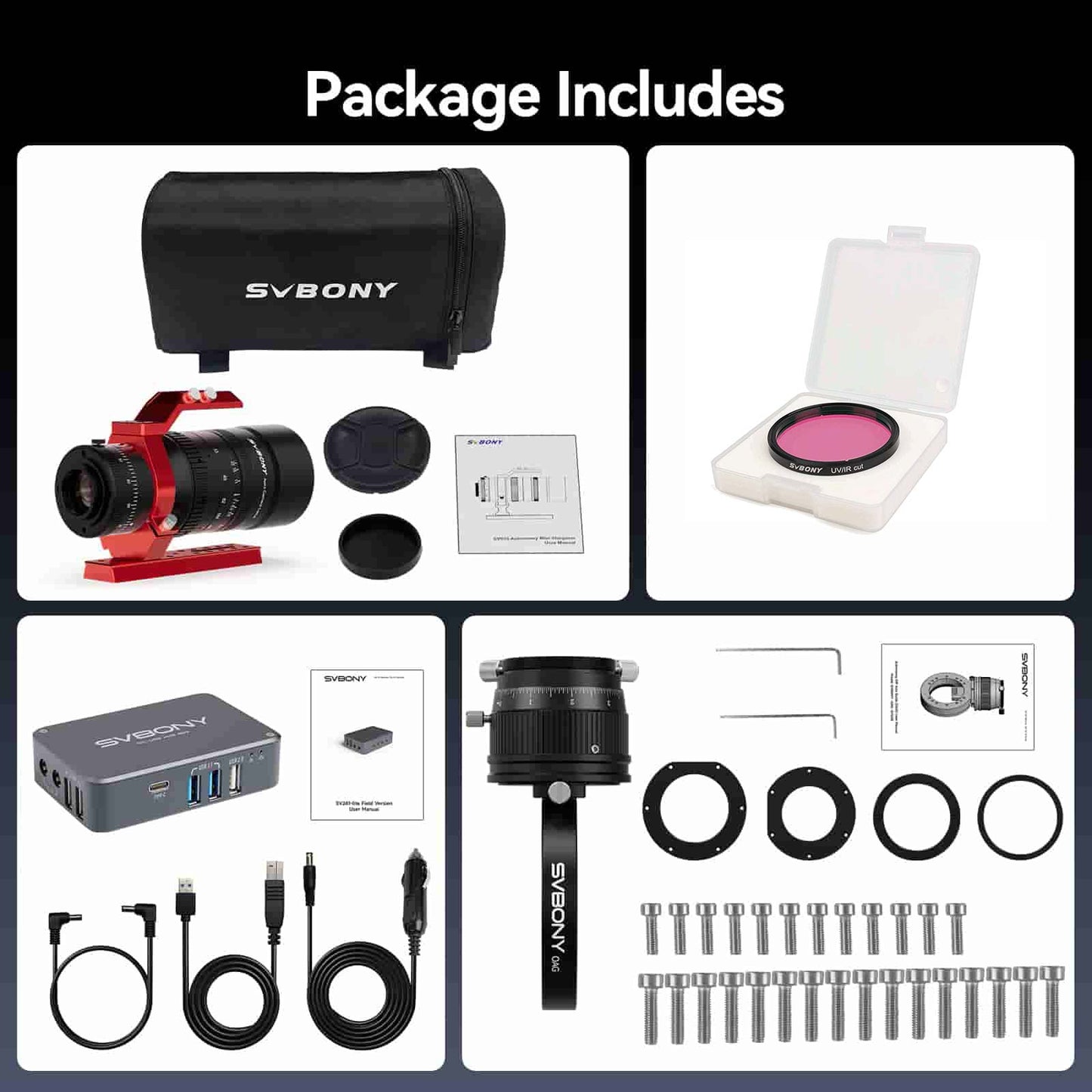 SV555 Deep Sky Photography - Precision Imaging Kit