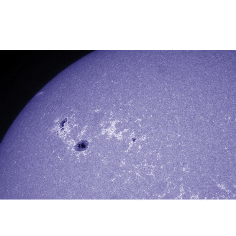 What you can see with the DayStar DSZCH Quark Calcium H-line solar filter – detailed chromospheric surface features and solar activity for beginner solar telescope imaging