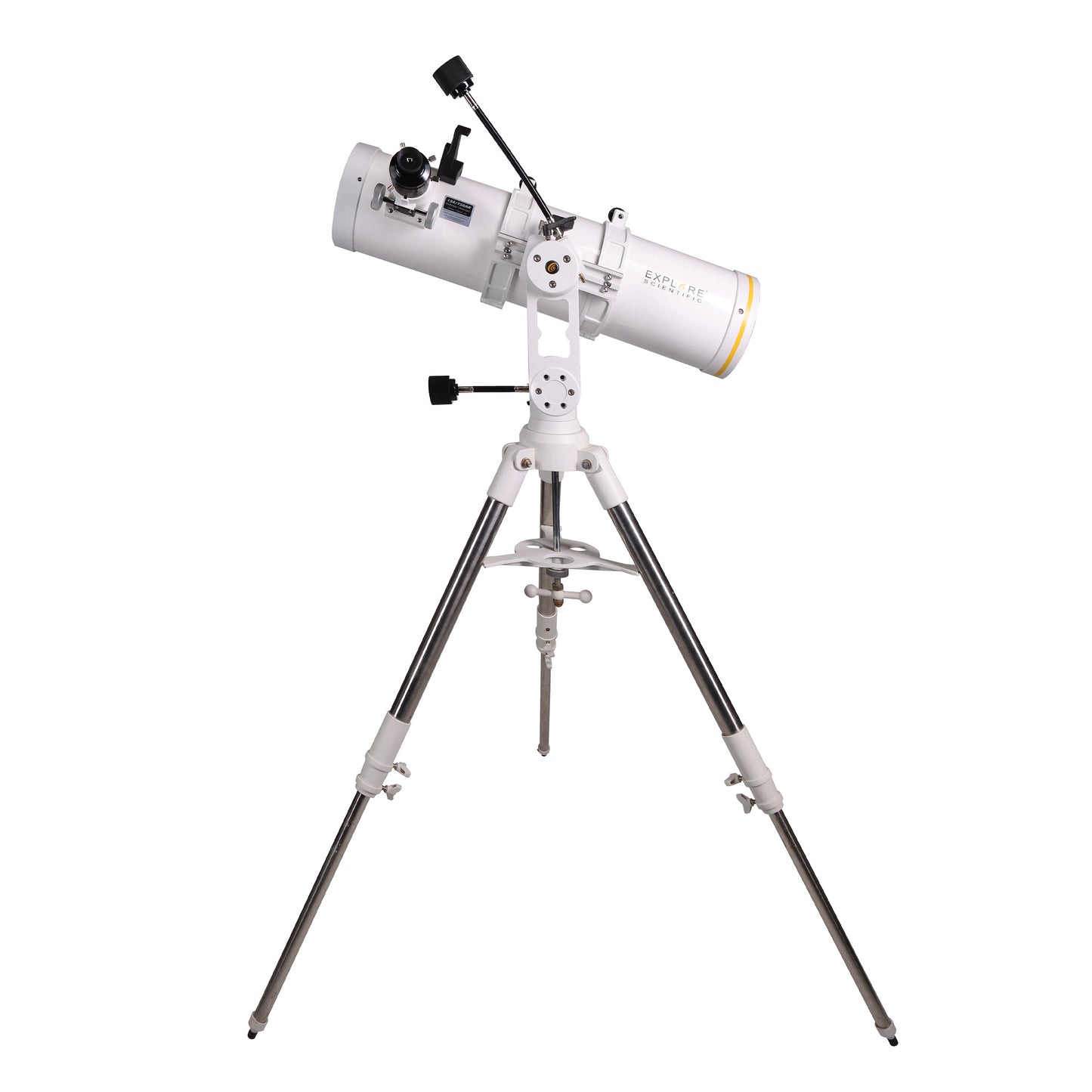 Explore Scientific Sidara Plus 150mm Newtonian reflector with SkyAssist alt-az mount — versatile beginner telescope