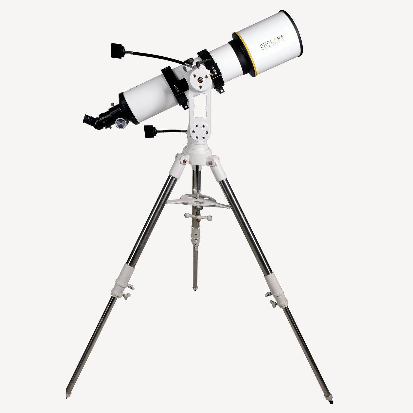 Explore Scientific Sidara Plus 127mm refractor with SkyAssist mount — app-guided beginner scope for planets, deep sky