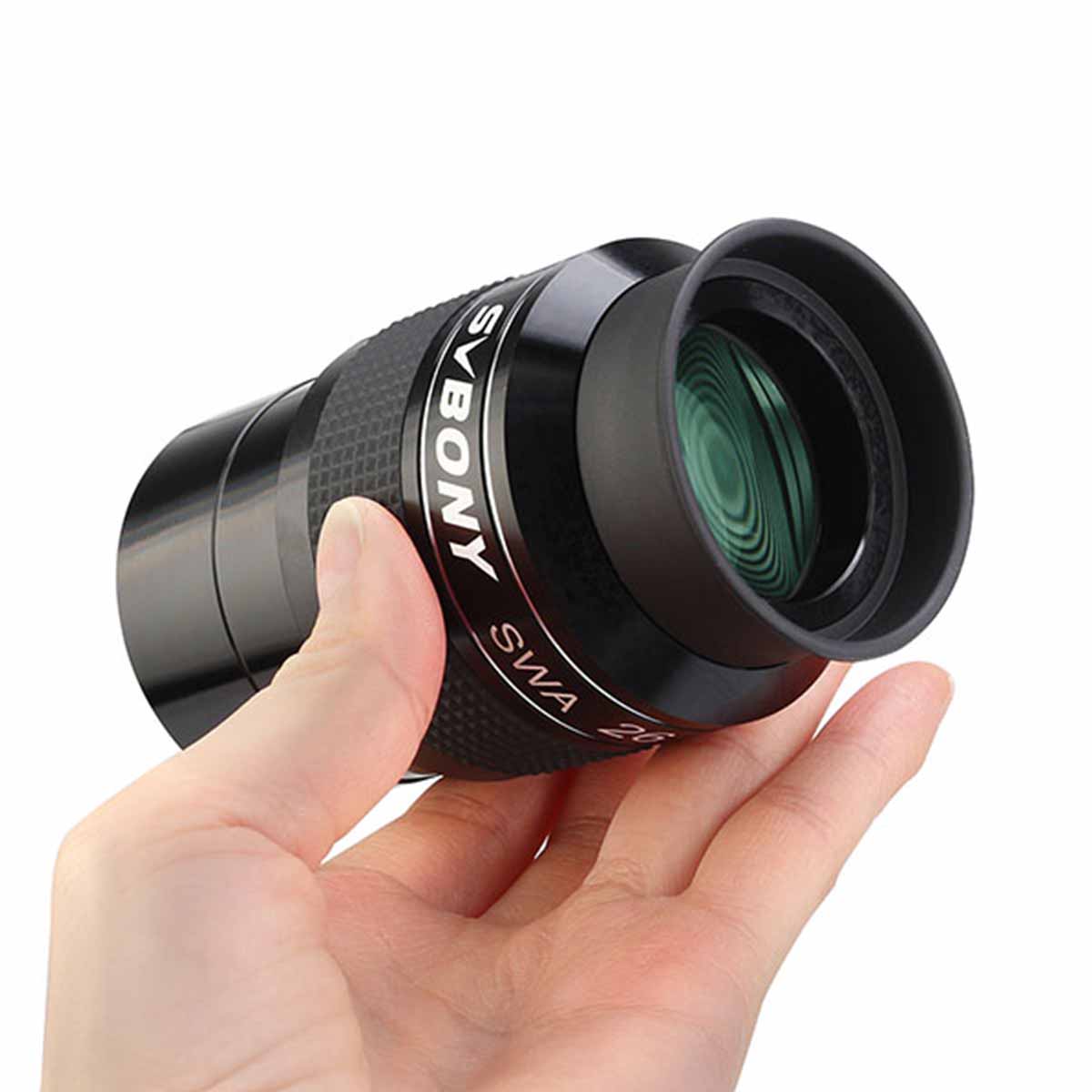 SV154 SWA Super Wide Angle Eyepiece 26mm 70 Degree 2inch Black for Astronomy Telescope