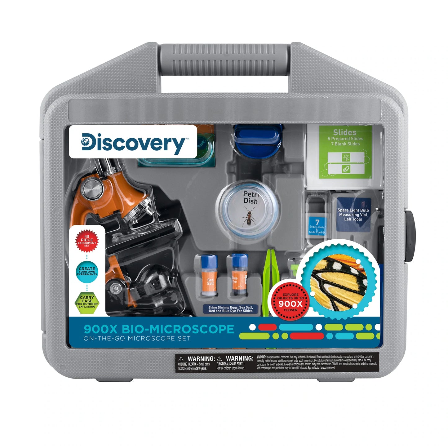 Discovery 900x Microscope Set with Hard Case 44-50101