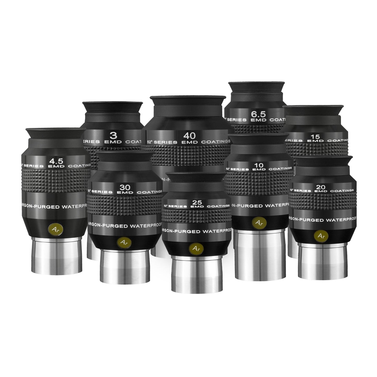 Explore Scientific 52° Series 25mm Waterproof Eyepiece EPWP5225-01