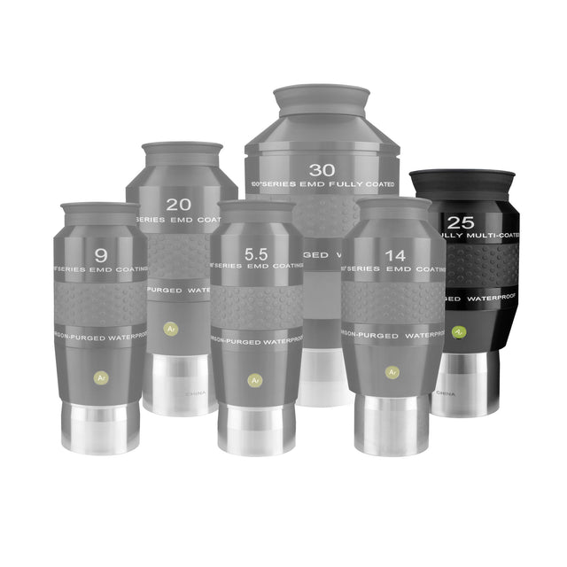 Explore Scientific 100° Series 25mm Waterproof Eyepiece EPWP10025-01