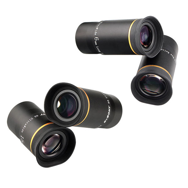 Svbony 1.25" 66 Degree Astronomy Eyepieces 6/9/15/20 mm