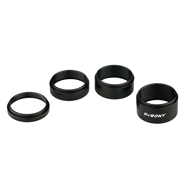 Svbony Black M42 Extension Tube Kit of 5mm 10mm 15mm 20mm