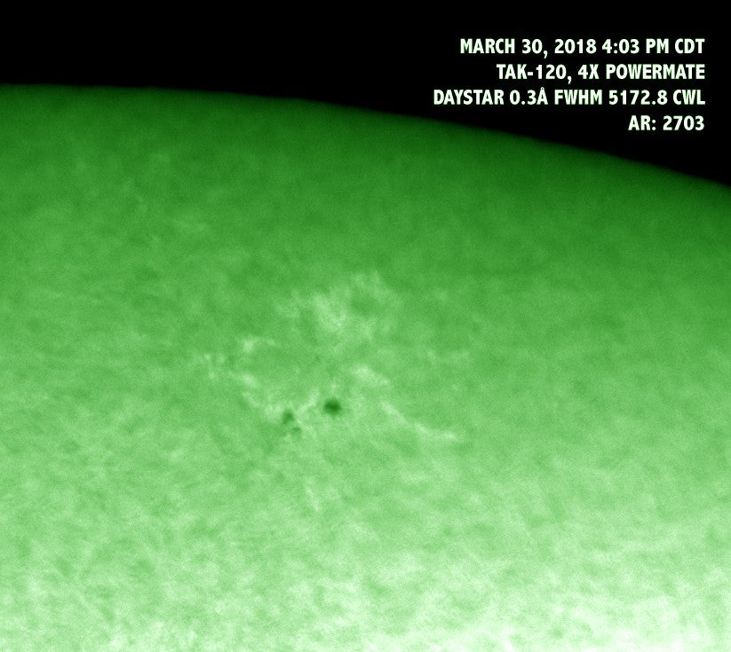 Daystar Quark Magnesium I b2 line "Eyepiece" filter DSZMG