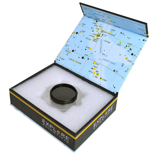 Explore Scientific neutral density telescope moon filter for reducing lunar glare