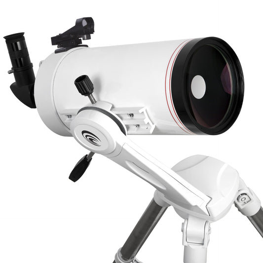 Explore Scientific FirstLight 127mm Maksutov-Cassegrain telescope, a compact scope built for seeing Saturn's rings