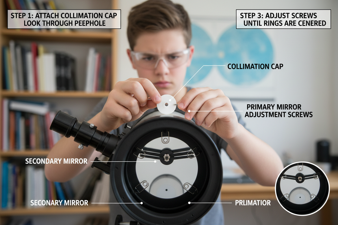 How to Collimate a Reflector Telescope: A Beginner’s Guide