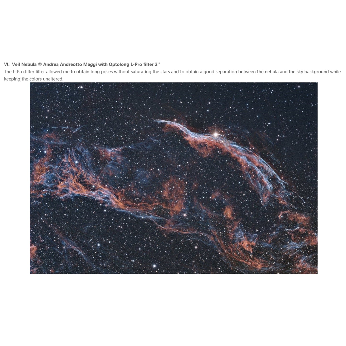 Explore Scientific 2" L-Pro Deep-Sky Light Pollution Filter 310150