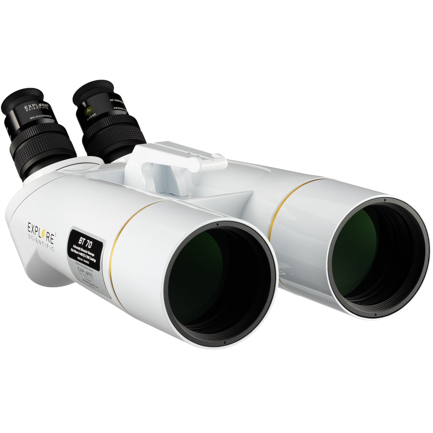 Explore Scientific BT-70 SF Large Binoculars with 62 Degree LER Eyepieces 01-14200