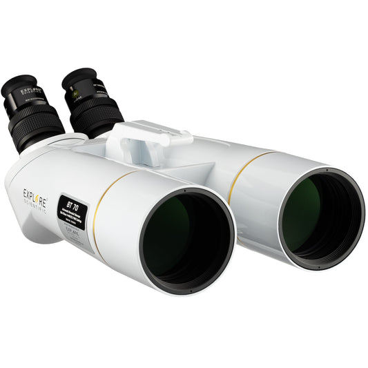 Explore Scientific BT-70 SF Large Binoculars with 62 Degree LER Eyepieces — view 2