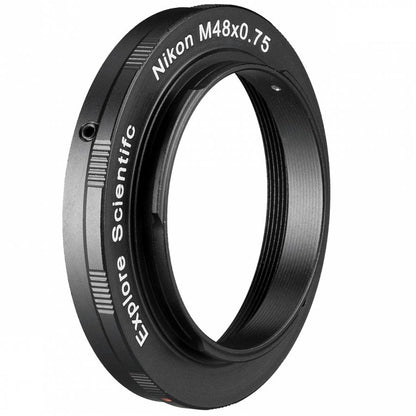 Explore Scientific Camera-Ring M48x0.75 for Nikon 510384