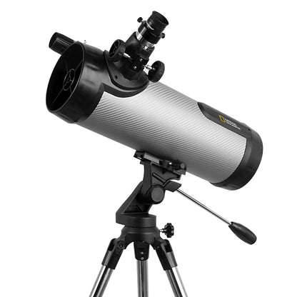 National Geographic NT114CF 114mm Reflector Telescope 80-20114 – Beginner Astronomy Telescope with Smartphone Adapter