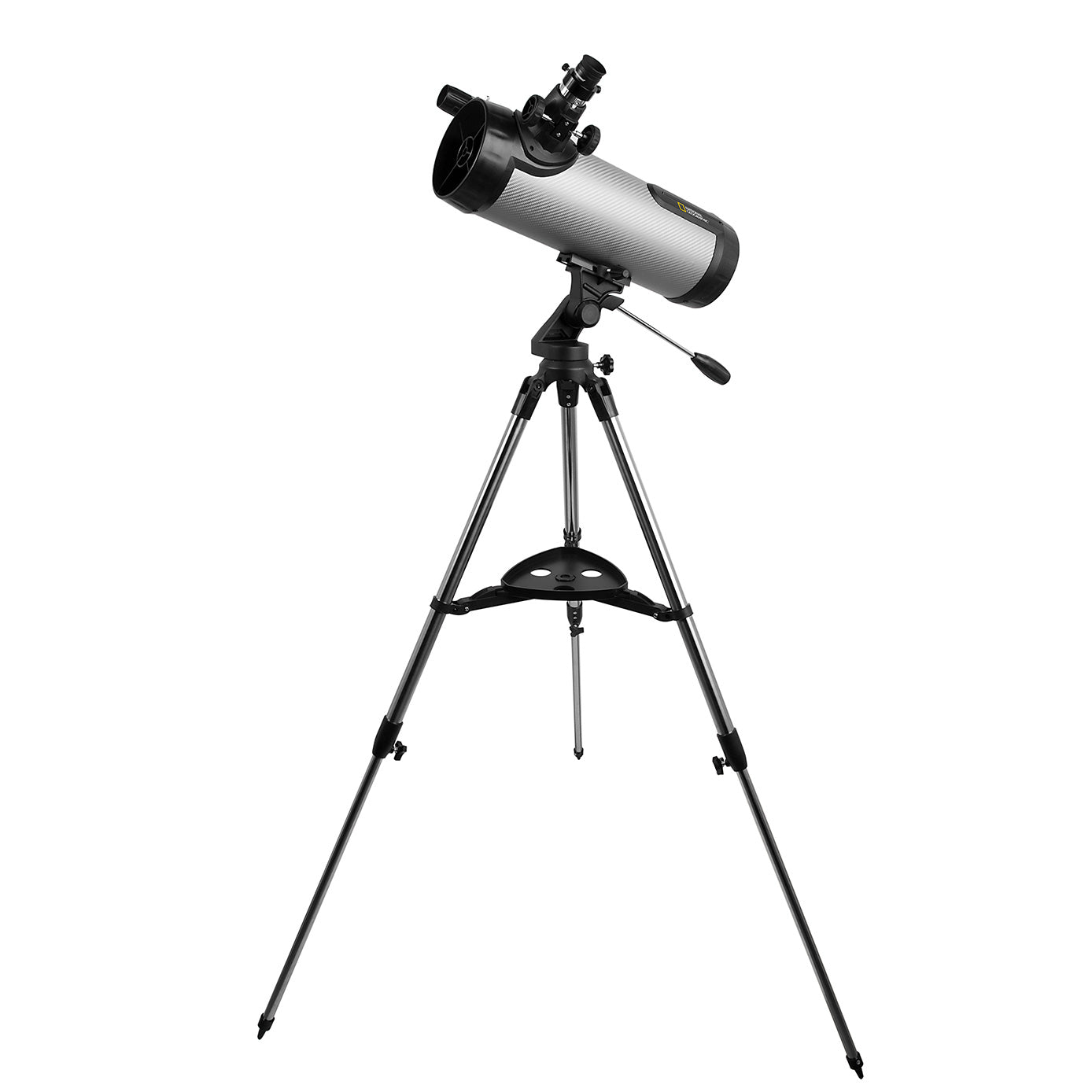 National Geographic NT114CF 114mm Reflector Telescope 80-20114 – Beginner Astronomy Telescope with Smartphone Adapter