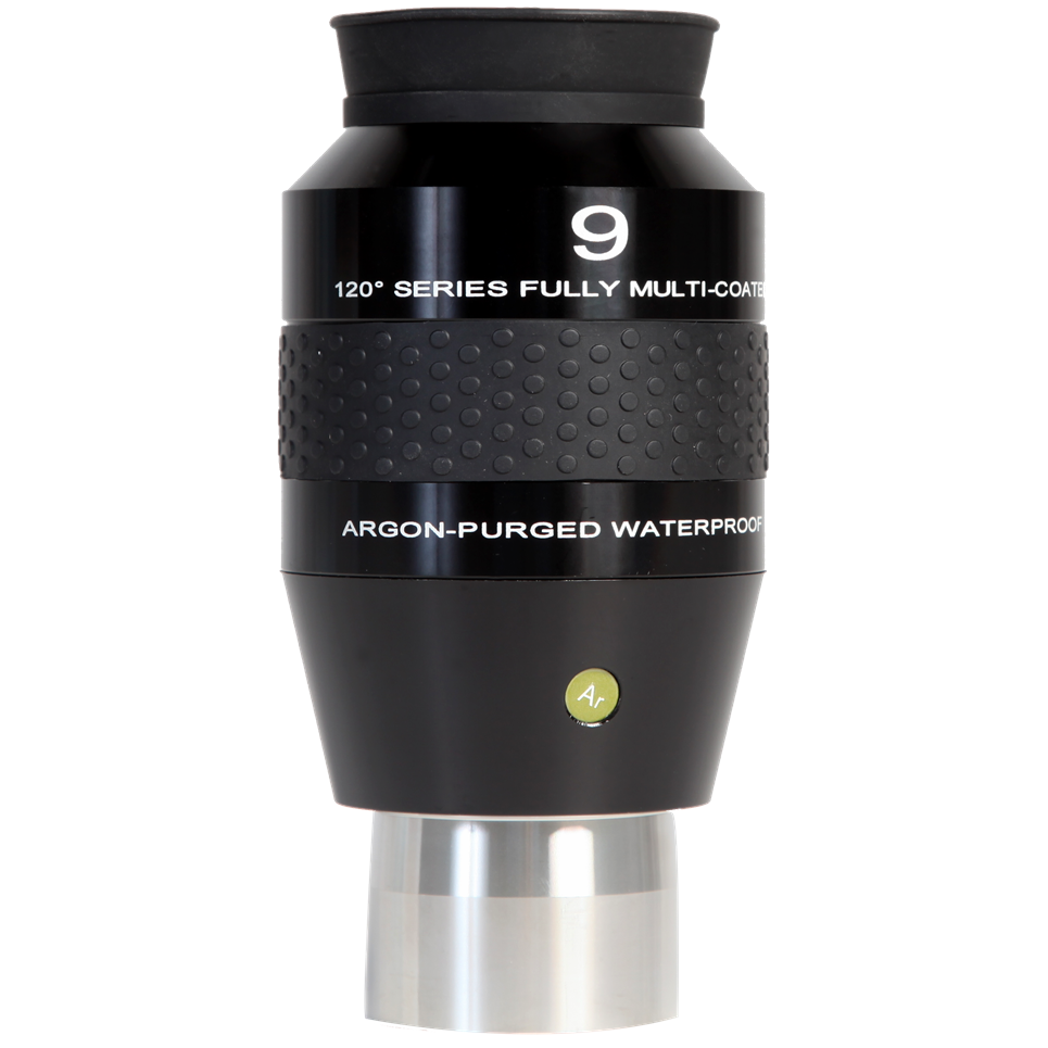 Explore Scientific 120° 9mm 2-Inch Waterproof Argon-Purged Eyepiece – EPWP12009-01