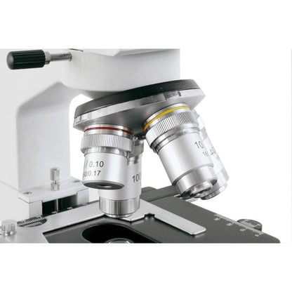 Bresser Bino Researcher II Binocular Microscope 40x–1000x — Dual-Eyepiece Microscope for Students and Home Labs