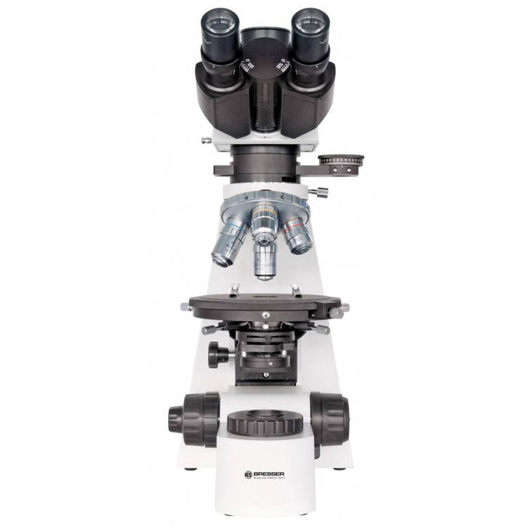Bresser Science MPO 401 Polarized Light Microscope — Geology Microscope for Minerals, Crystals, and Petrography