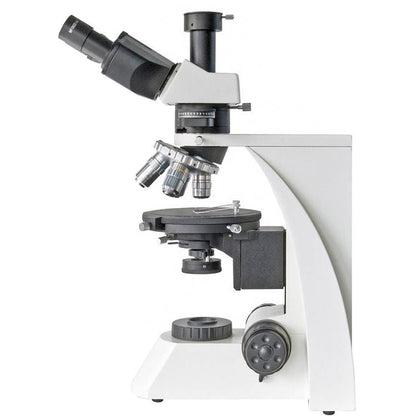 Bresser Science MPO 401 Polarized Light Microscope — Geology Microscope for Minerals, Crystals, and Petrography