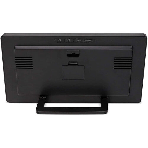 Explore Scientific Jumbo LCD Weather Wall Clock – Black (RDC8001CM3000)