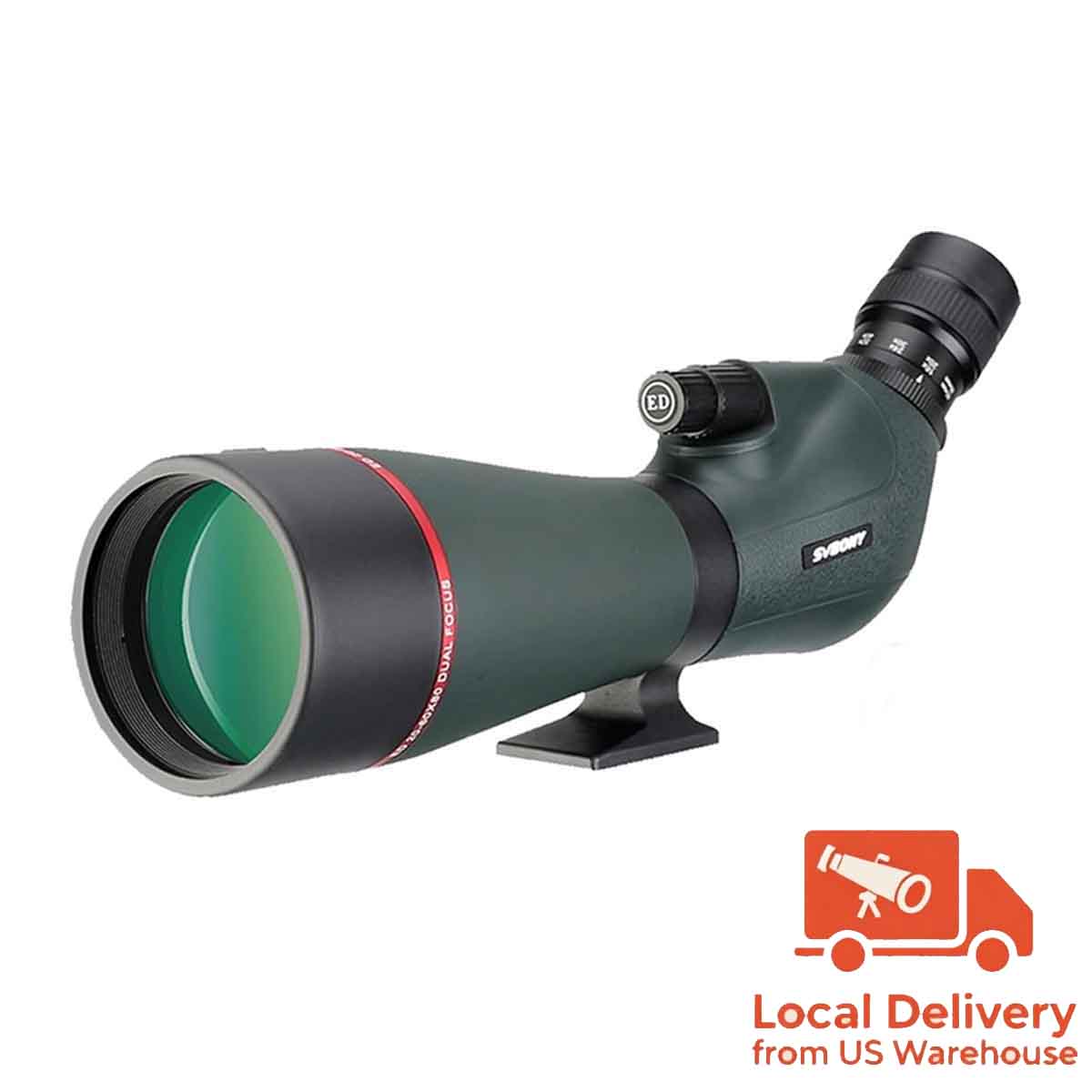 SV406P 20-60X80 ED Spotting Scope for Phone Birding Photography