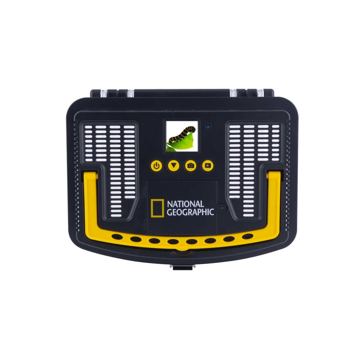 National Geographic Observatory Habitat lid detail with built-in camera