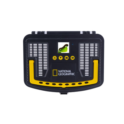 National Geographic Observatory Habitat lid detail with built-in camera