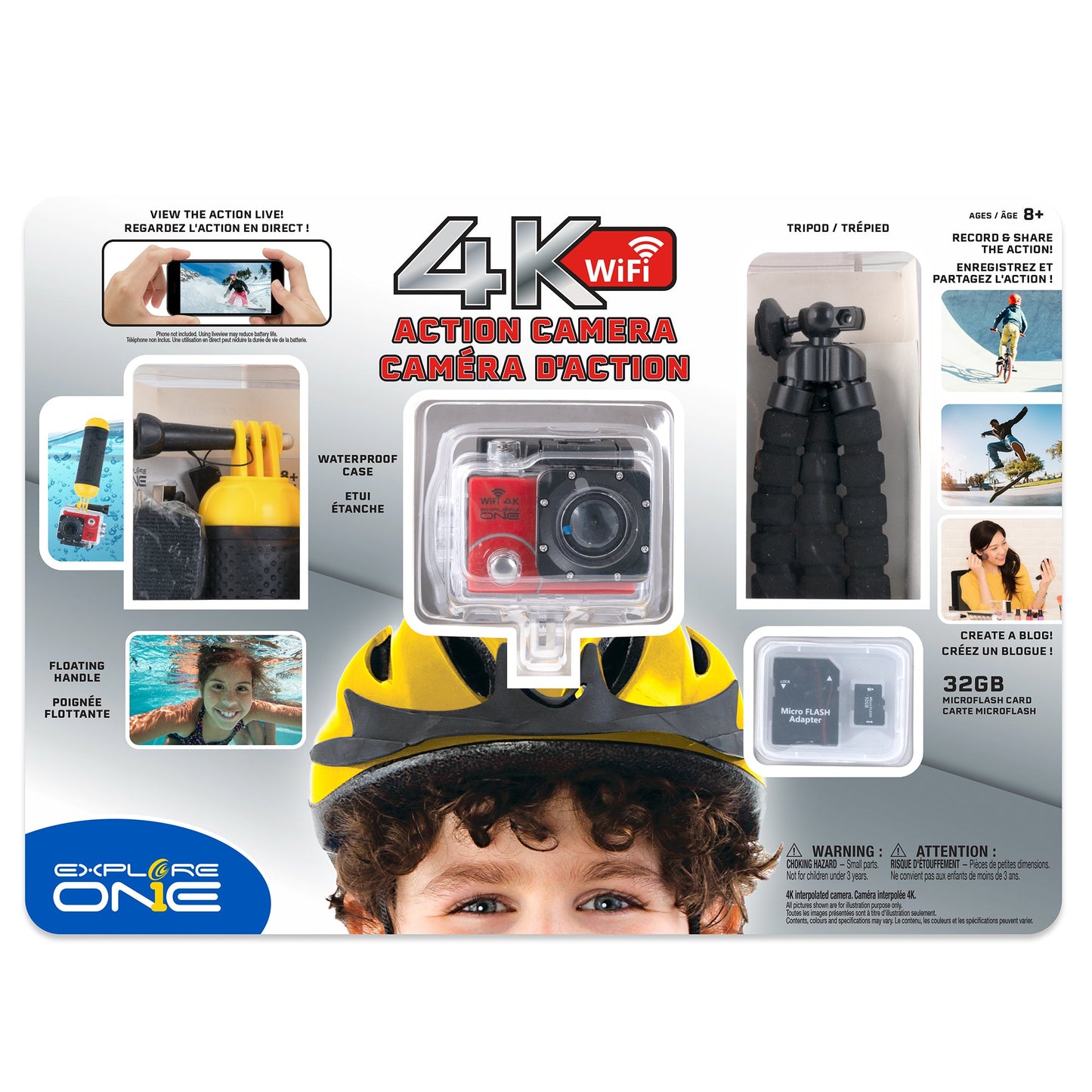 4K Action Camera with WiFi