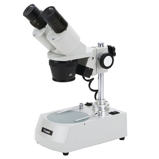 Vixen SL-40N Stereo Microscope 20×/40× Dual LED — Dual-Magnification Stereo Microscope for Inspection and Education | Telescope Wolves