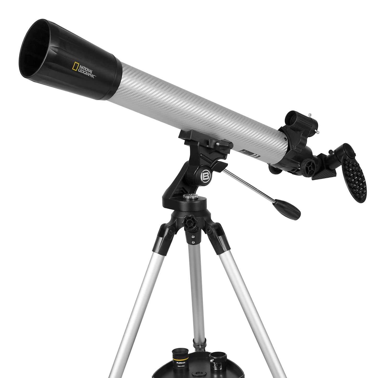 National Geographic 70mm Refractor Telescope 80-40071CF – Beginner Telescope with Adjustable Tripod & Smartphone Adapter