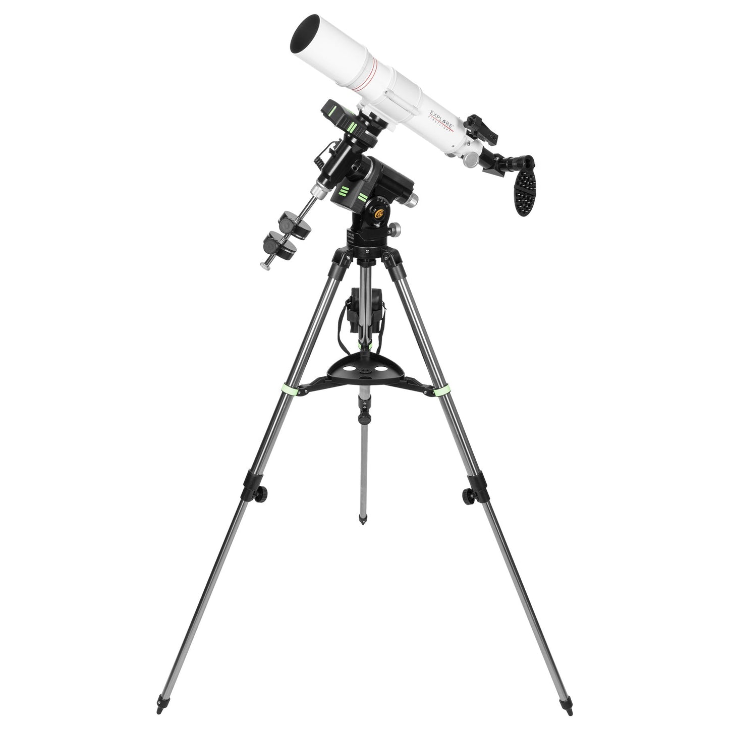 Explore Scientific FirstLight AR80640 Telescope on iEXOS-100 GoTo Tracker Mount (ES-FLAR80640-IEXOS)