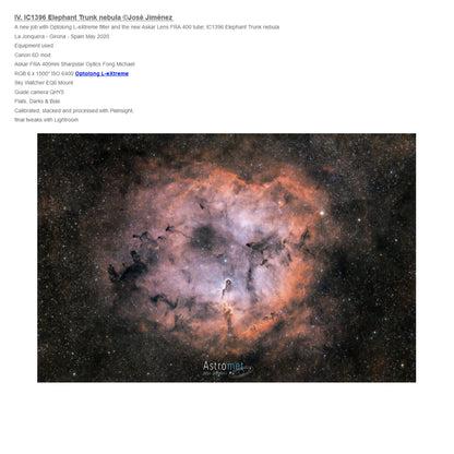 Explore Scientific L-eXtreme Dual Narrowband Filter 2" | Telescope Wolves