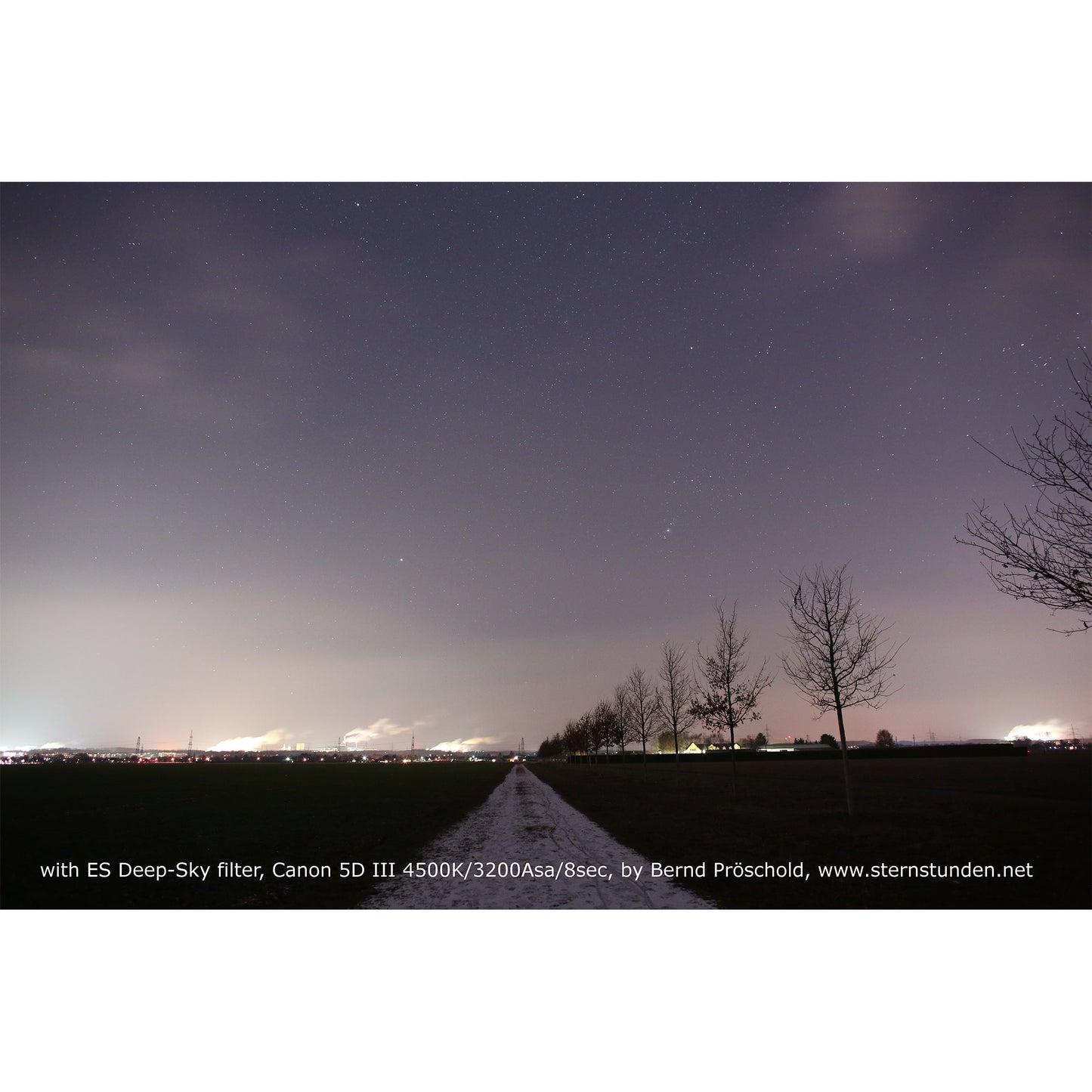 Explore Scientific Dark Sky Light Pollution Filter 77 mm Slim – 310260
