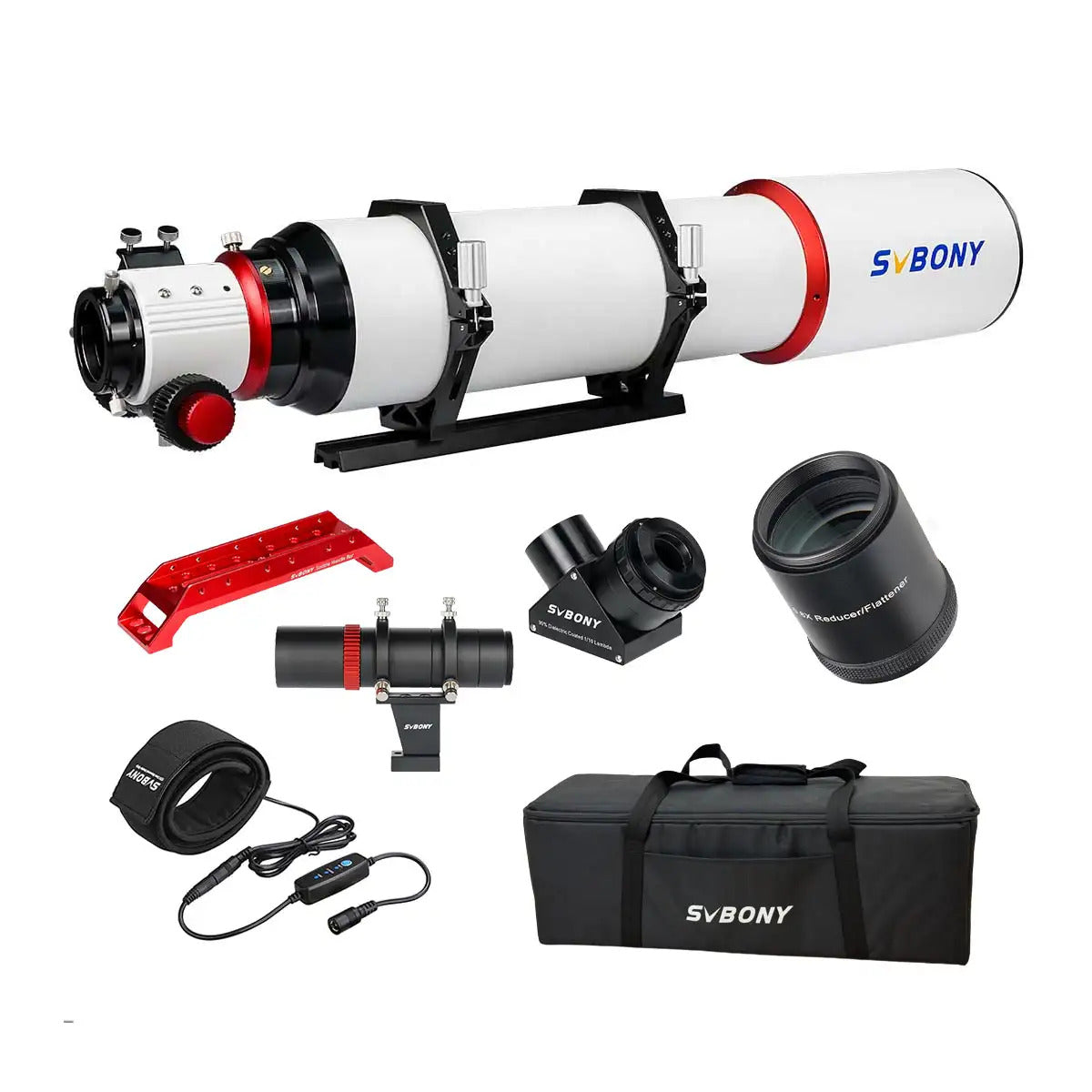 SV550 122 Triplet APO Telescope Set For Astronomical Visual Observation