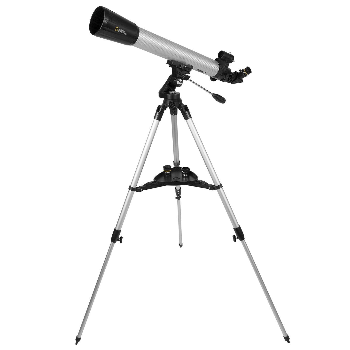 National Geographic 70mm Refractor Telescope 80-40071CF – Beginner Telescope with Adjustable Tripod & Smartphone Adapter
