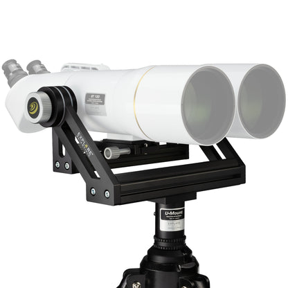 Explore Scientific heavy-duty U-mount head and field tripod for giant astronomy binoculars
