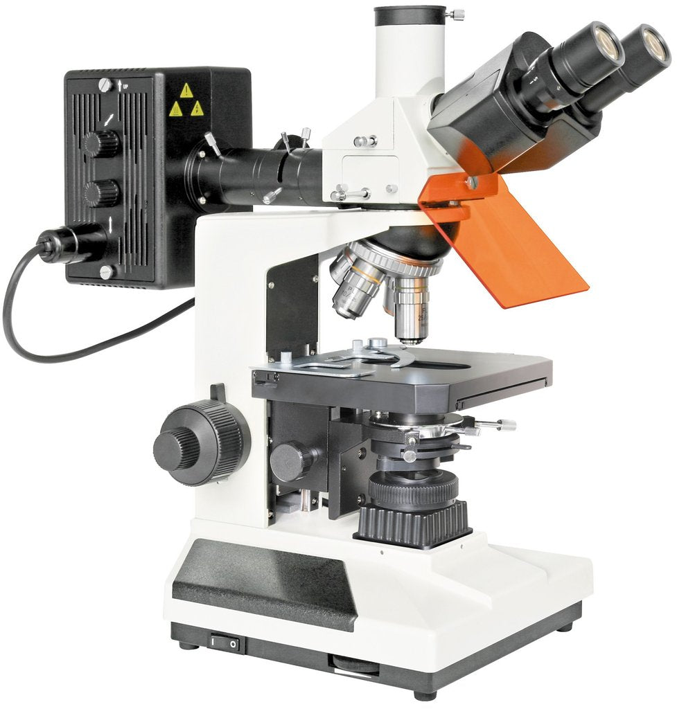 Bresser Science ADL 601 F Fluorescence Microscope 40x–1000x — Research-Grade Scope for Fluorescence and Transmitted Light Studies