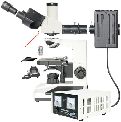 Bresser Science ADL 601 F Fluorescence Microscope 40x–1000x — Research-Grade Scope for Fluorescence and Transmitted Light Studies